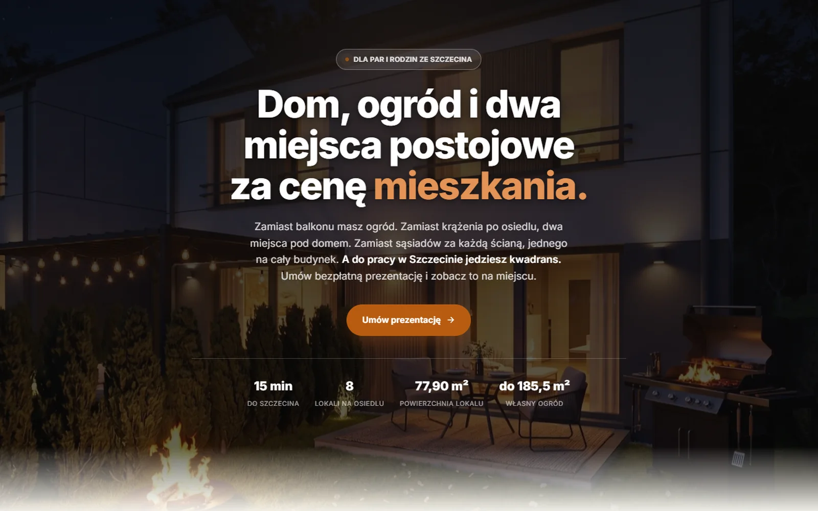 Strona inwestycji Scaf House